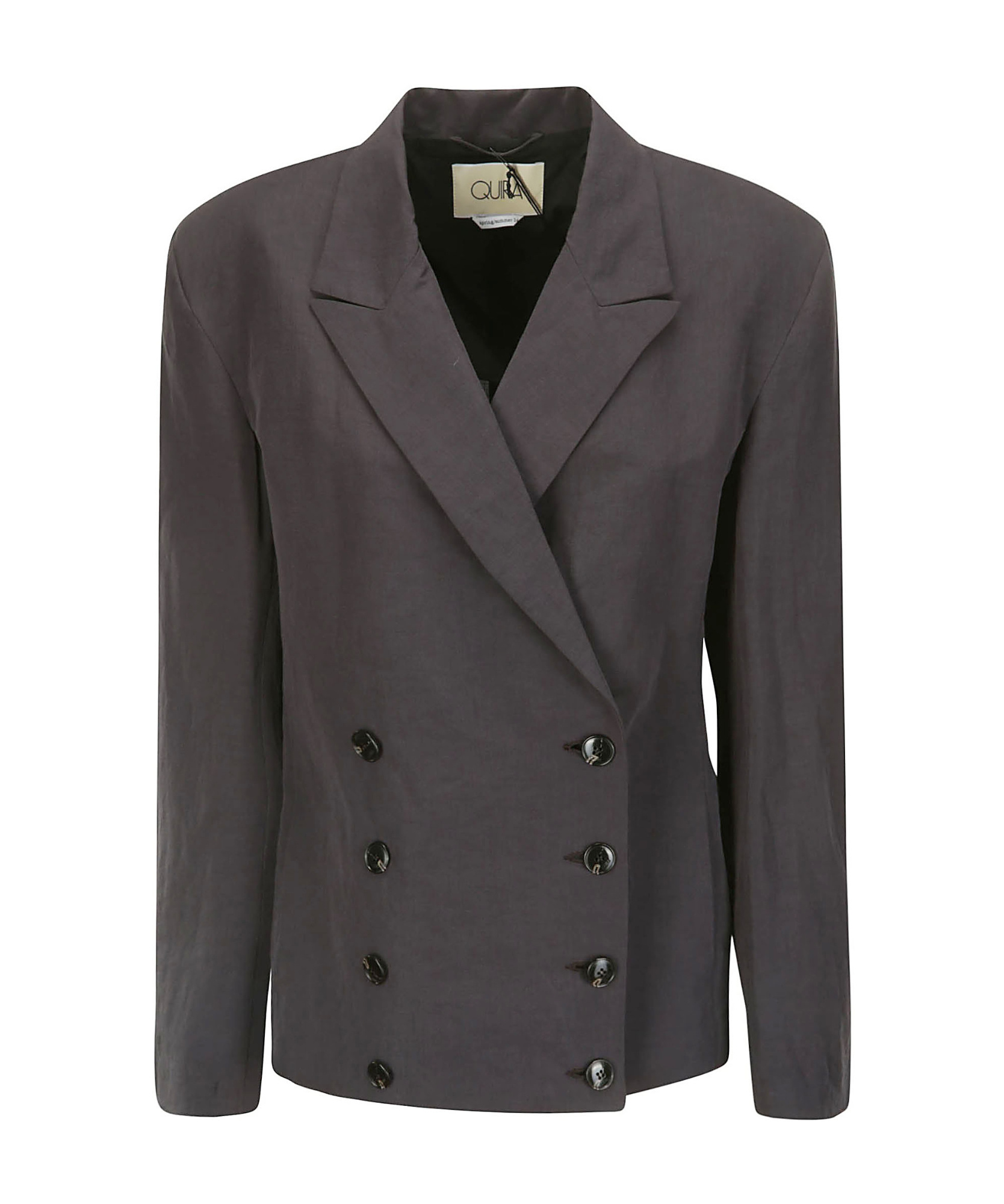 QUIRA JAPANESE DOUBLE-BREASTED BLAZER