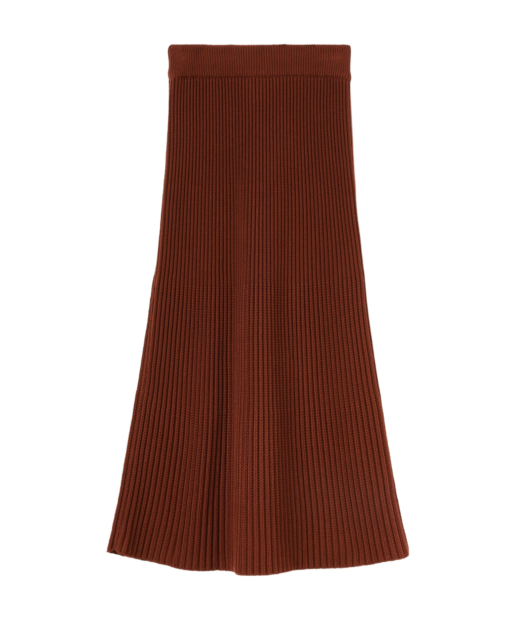 Loro Piana Ikeda Pleated Midi Skirt In Brown