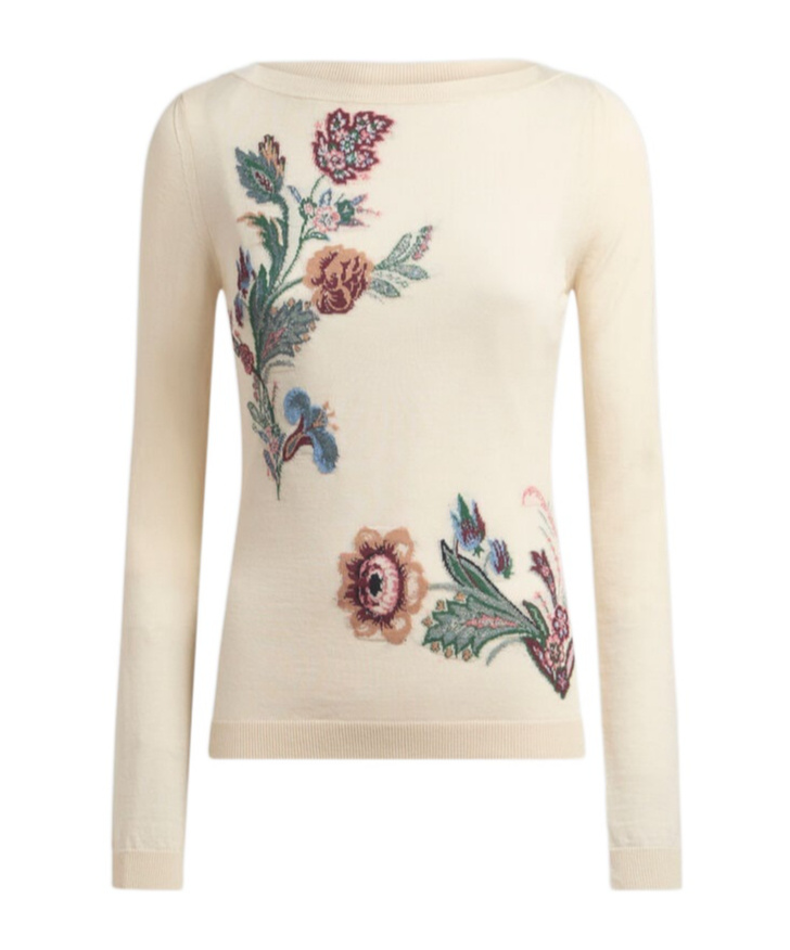 Etro Wool-blend Jacquard Sweater