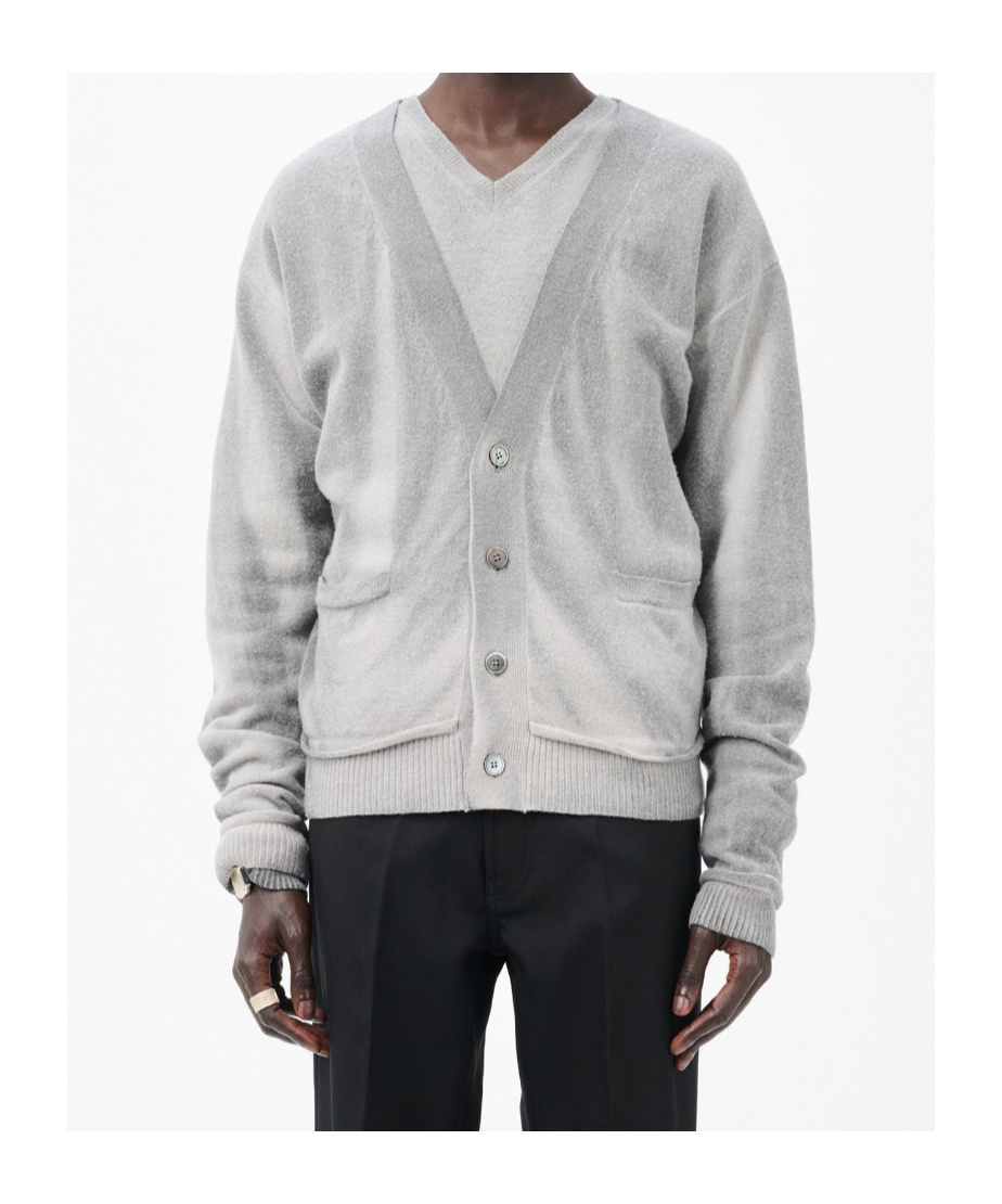 Our Legacy Parallel Cardigan In Gray