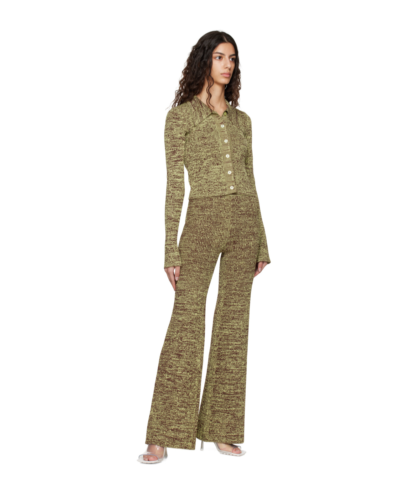 Remain Birger Christensen Elastic Waistband Casual Pants In Green