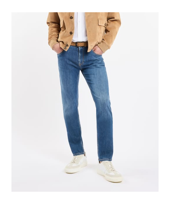 Fay Cotton Denim Jeans In Blue