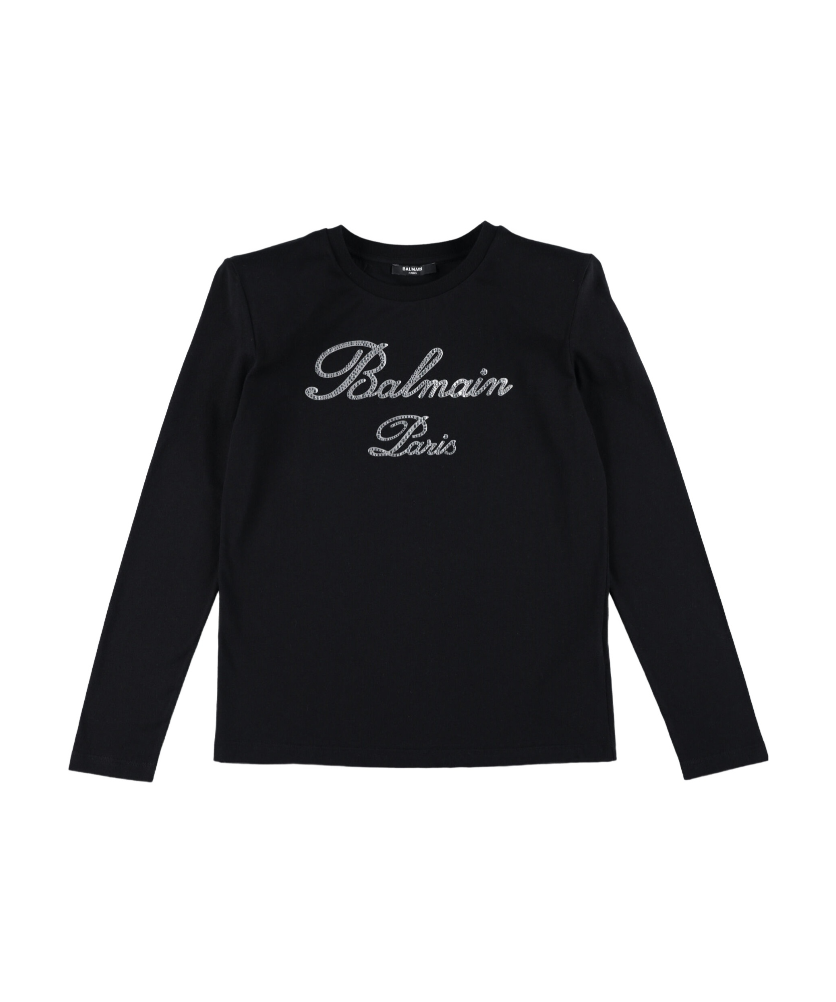 Balmain Long-sleeved T-shirt In Black