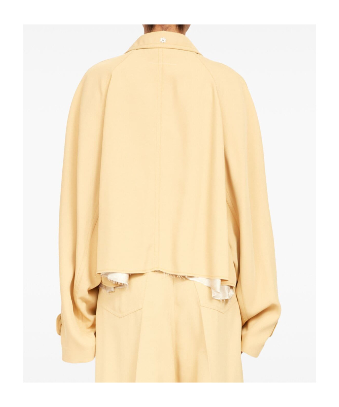Mm6 Maison Margiela Sports Jacket In Nude