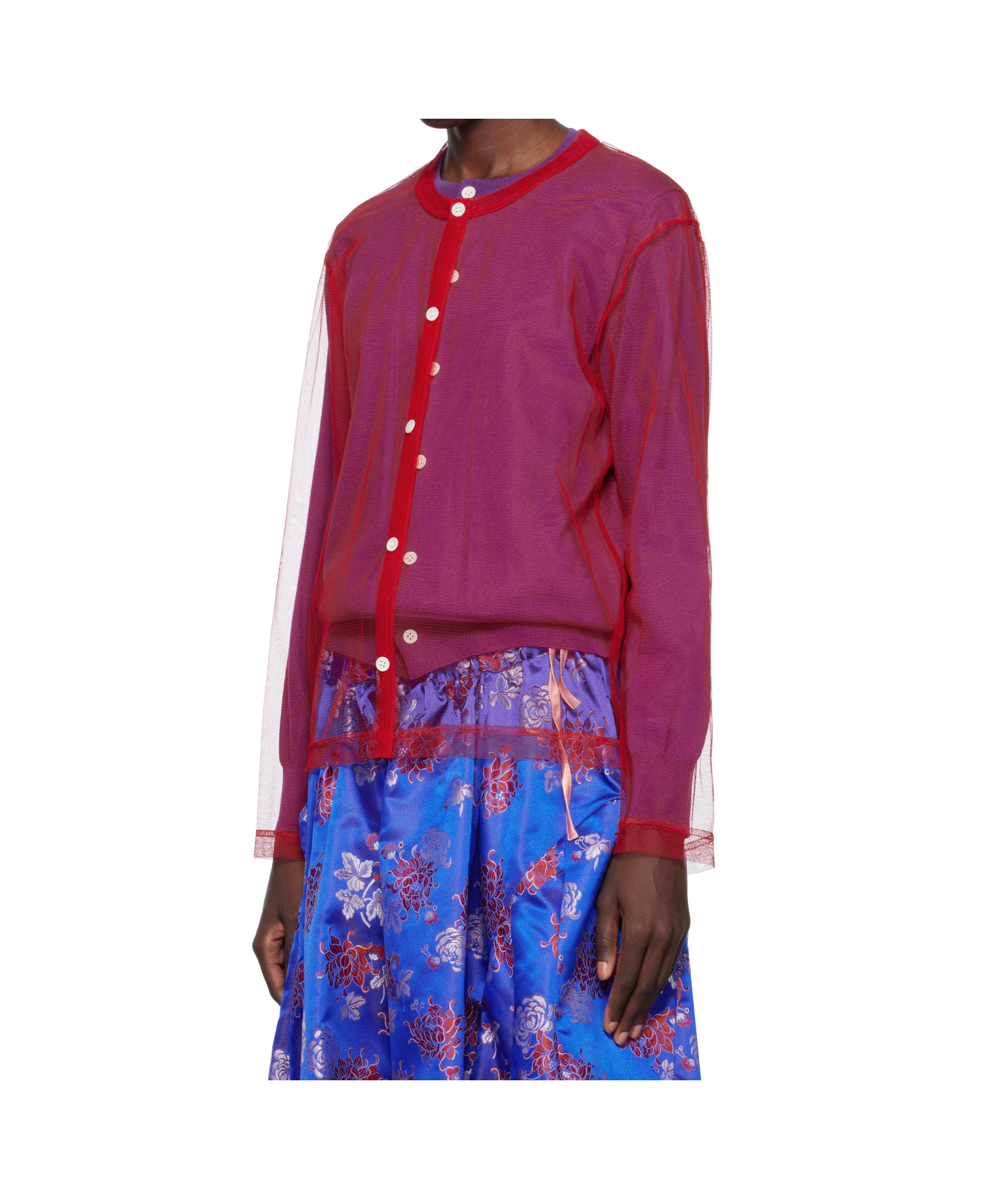COMME DES GARÇONS CREW NECK LONG SLEEVE TOP