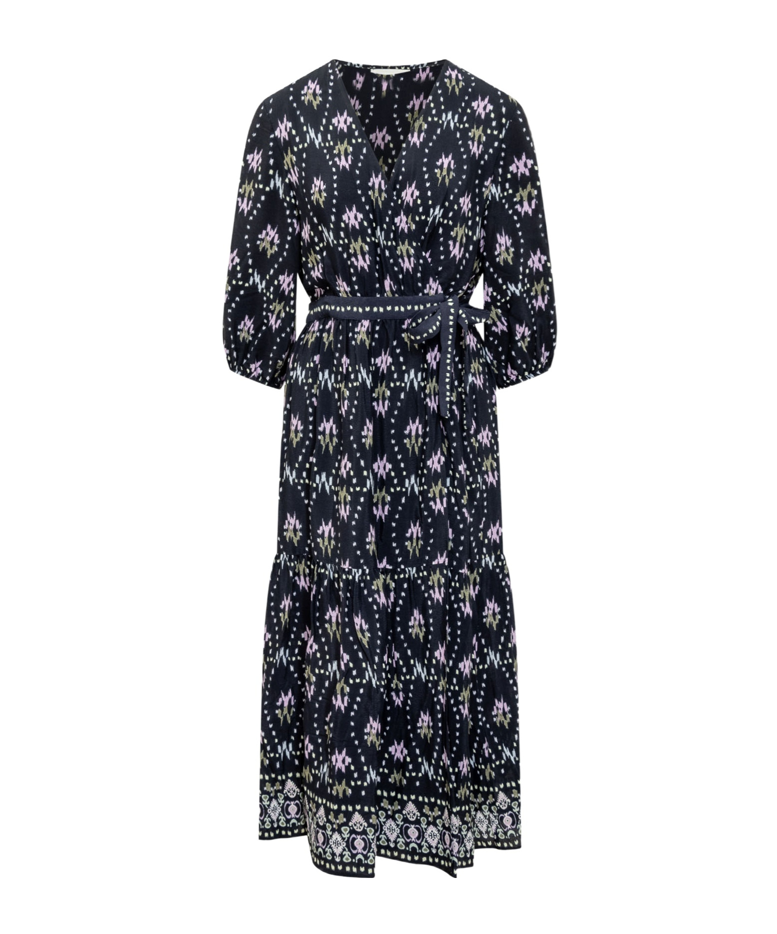 BASH GRAPHIC-PRINT MIDI DRESS