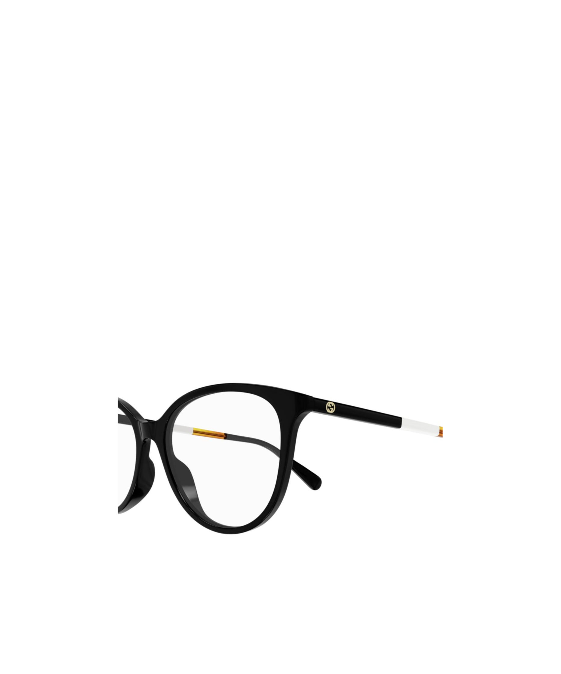 Gucci Butterfly-frame Clear Glasses In Black