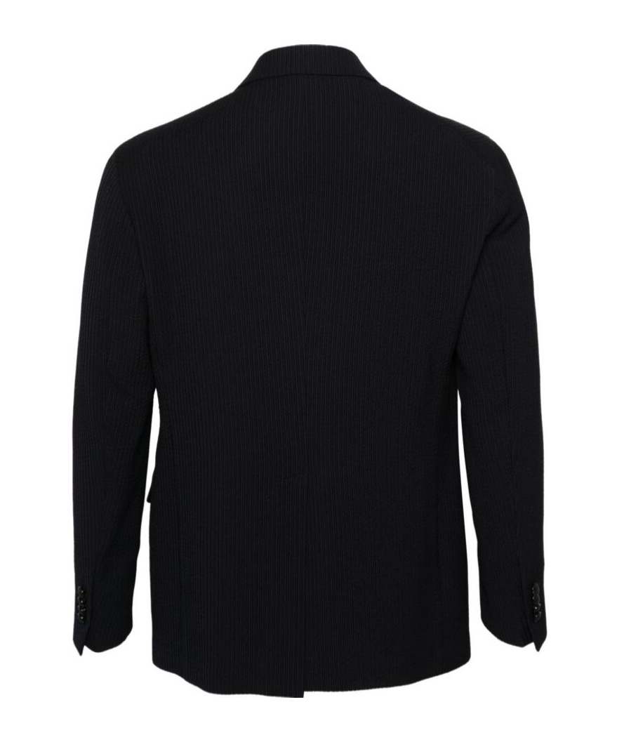 Tagliatore Double-breasted Suit In Black