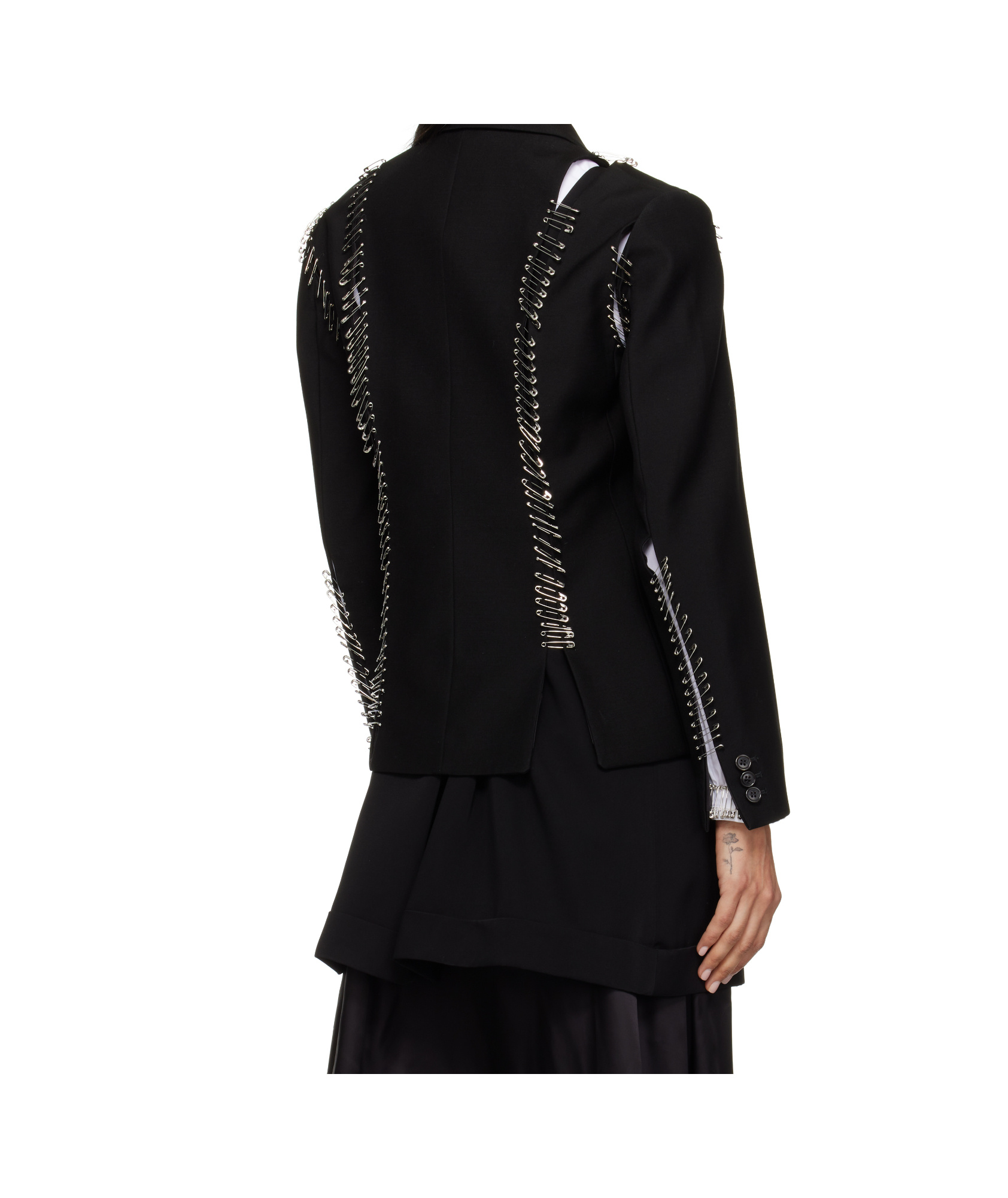 COMME DES GARÇONS LONG-SLEEVED SUIT JACKET