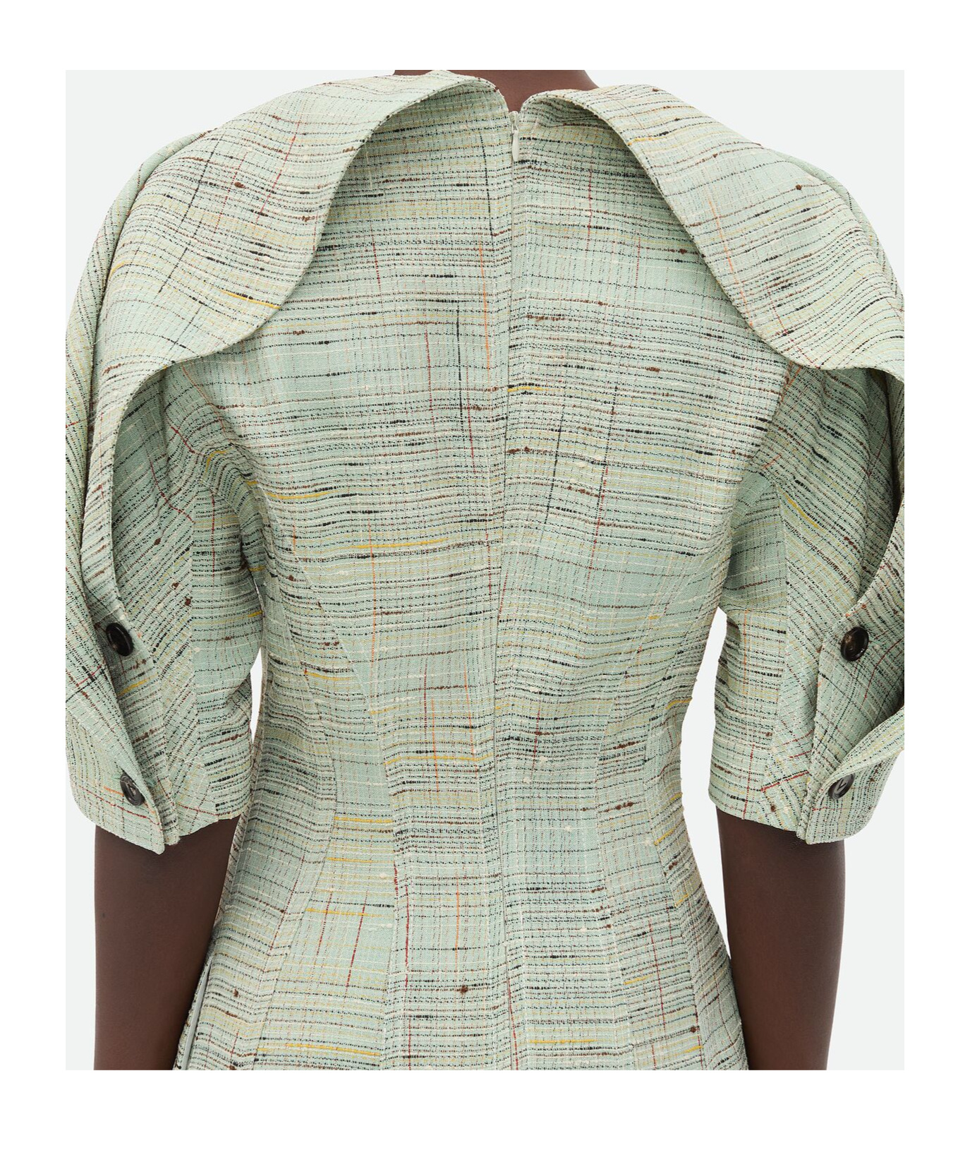 BOTTEGA VENETA KNOTTED VISCOSE DRESS