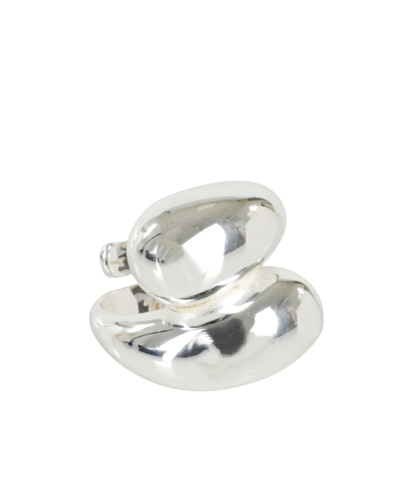 Federica Tosi Sculptural Silver-plated Bronze Ring