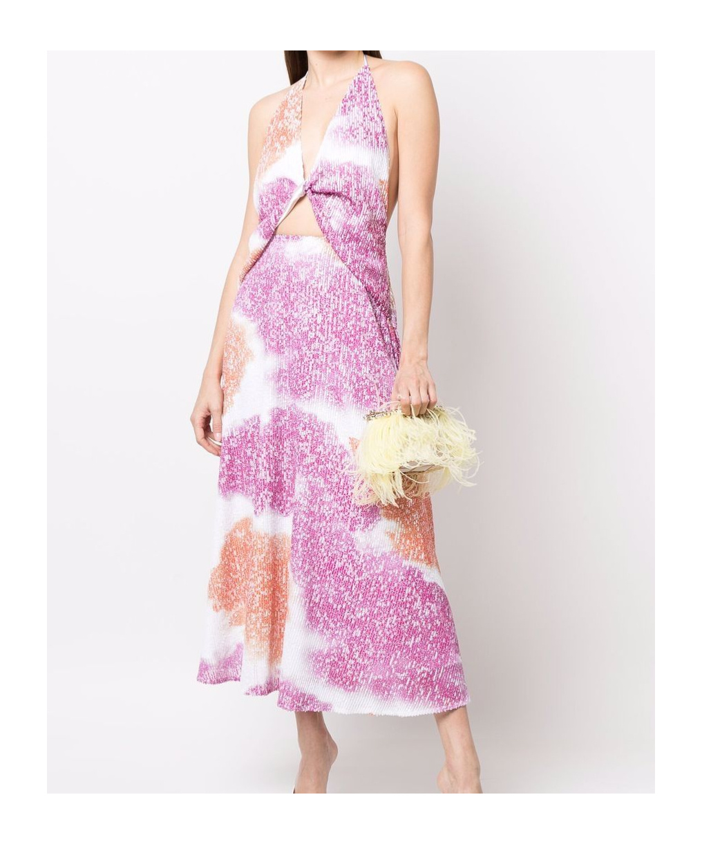 In The Mood For Love Sequin Dress In Multi