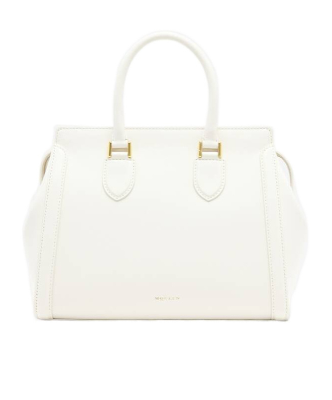 Alexander Mcqueen Large Leather Birdee Top-handle Bag
