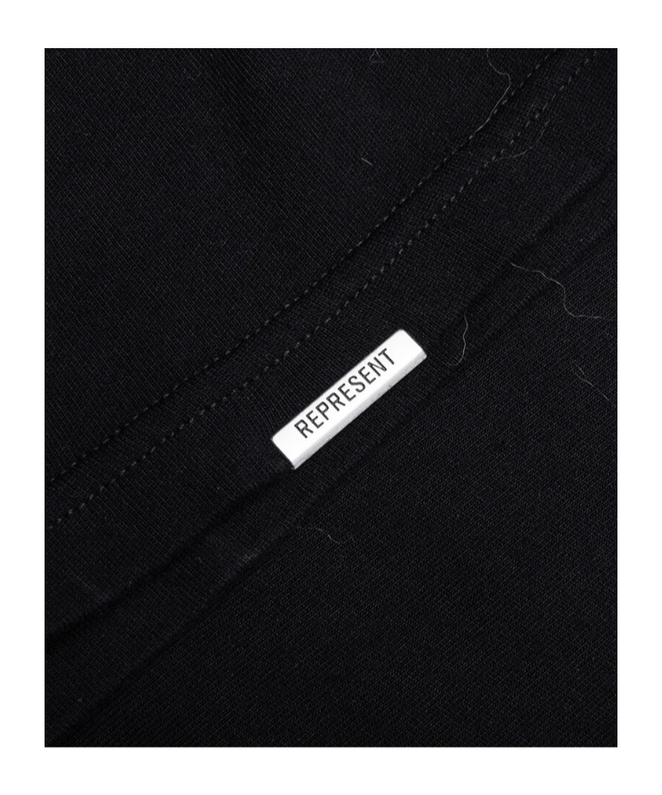 Represent Legacy Cherubs Cotton Graphic T-shirt In Black