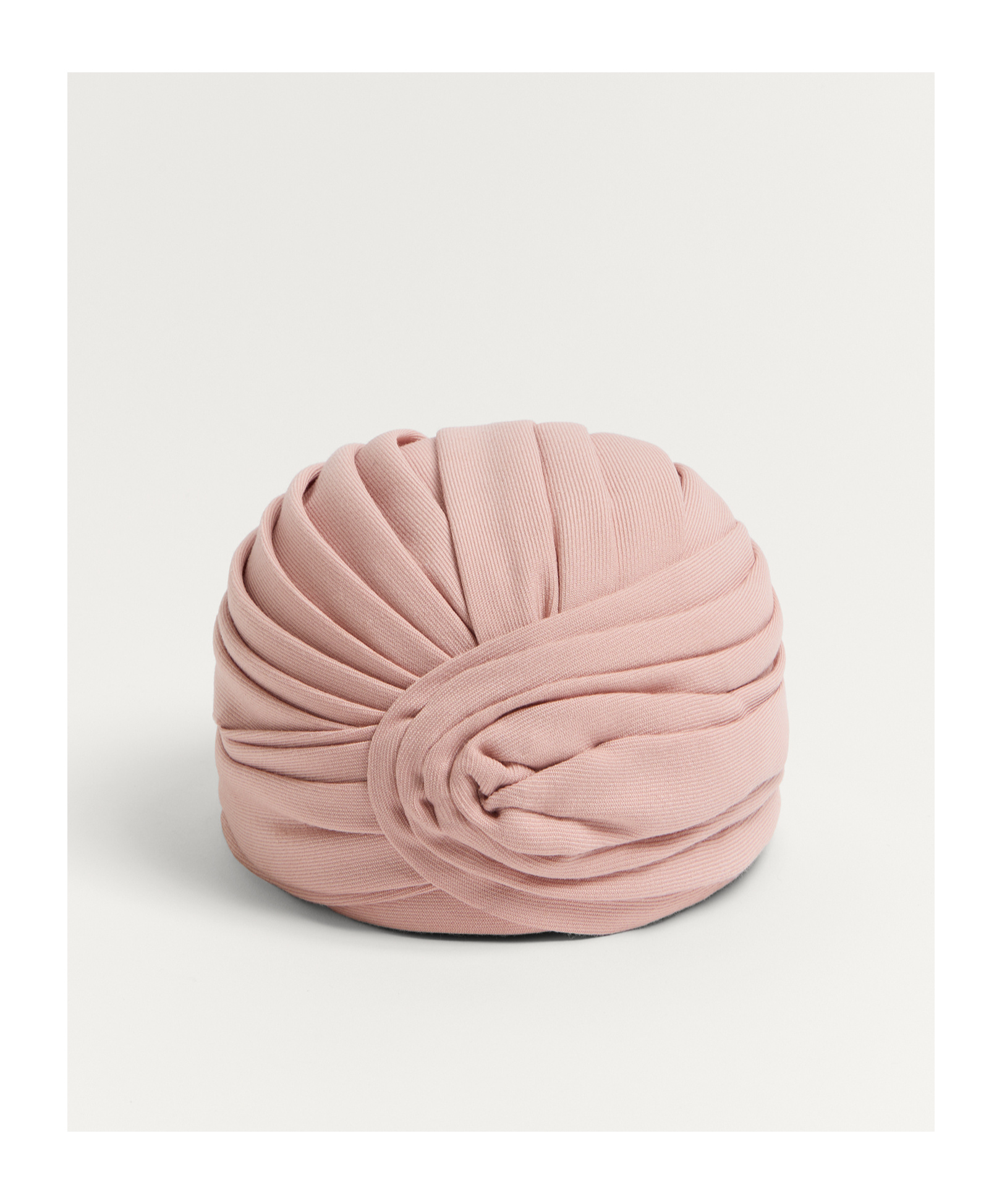 Valentino Rigid Wool-blend Turban In Nude