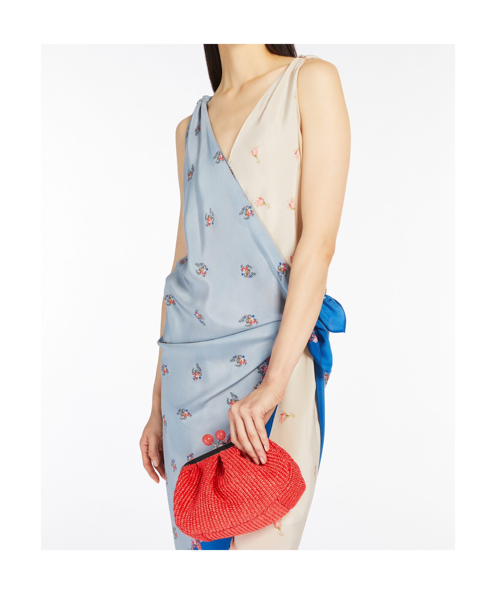 Weekend Max Mara Small Chain Shoulder Bag In Red
