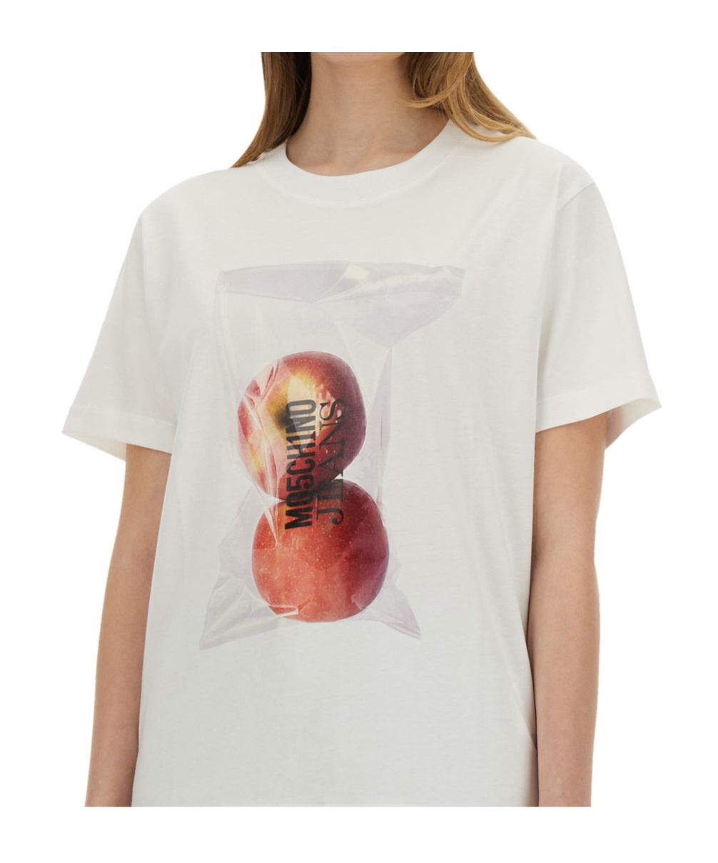 Moschino Apple Print T-shirt