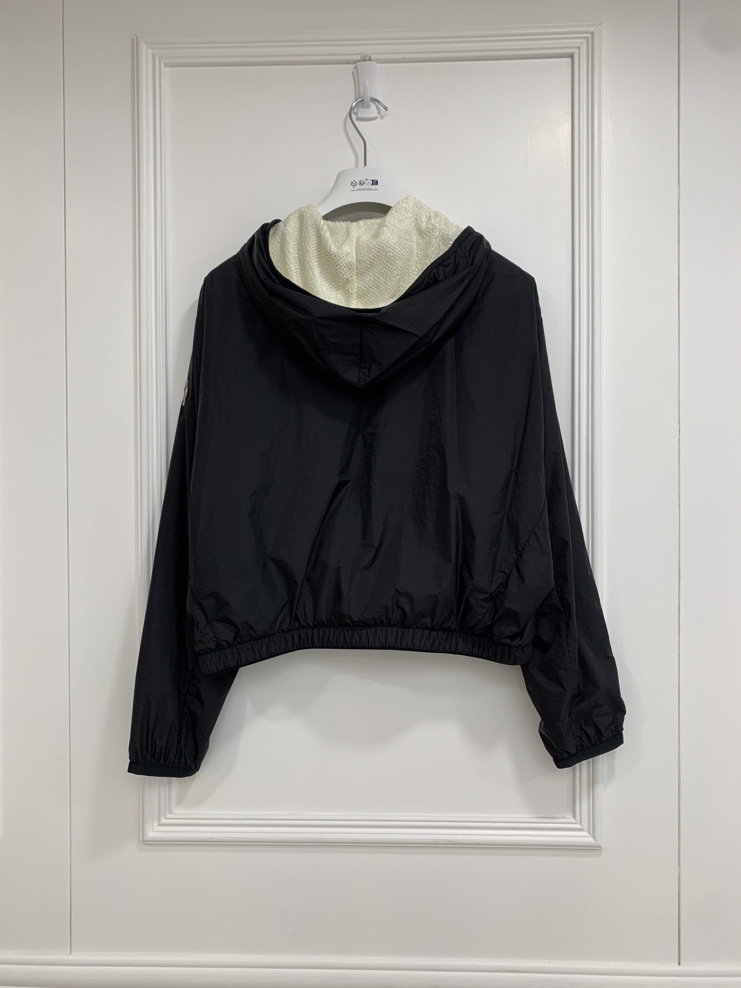Moncler Lightweight Down Jacket In Black