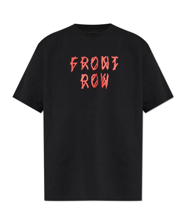 44 Label Group Drip Front Row T-shirt In Black