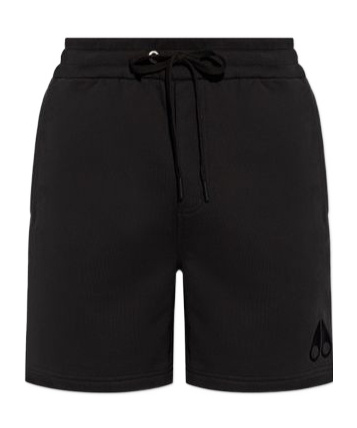 Moose Knuckles Clyde Drawstring Shorts In Black