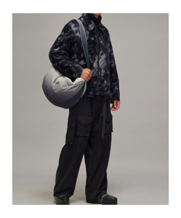 Y-3 Tie Dye Cotton Blend Vest In Black