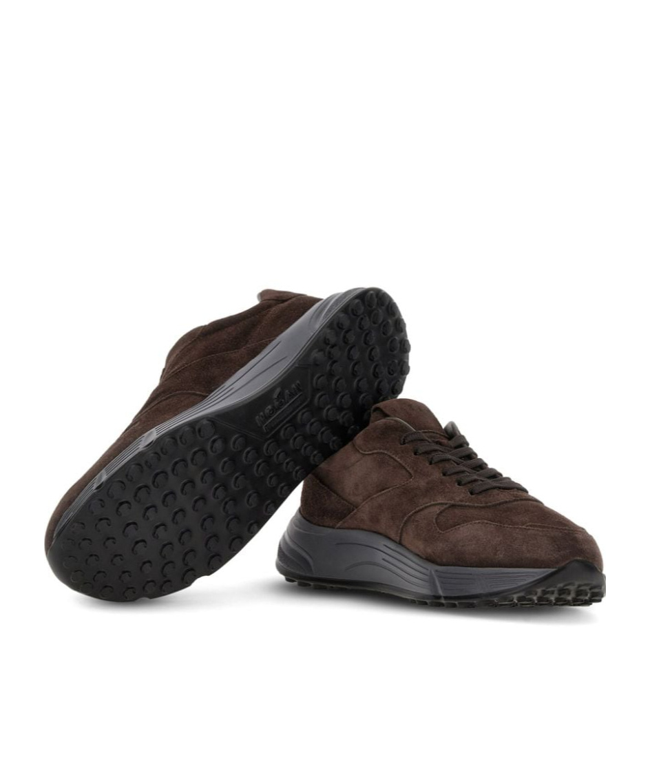 Hogan Hyperlight Lace-up Sneakers In Black