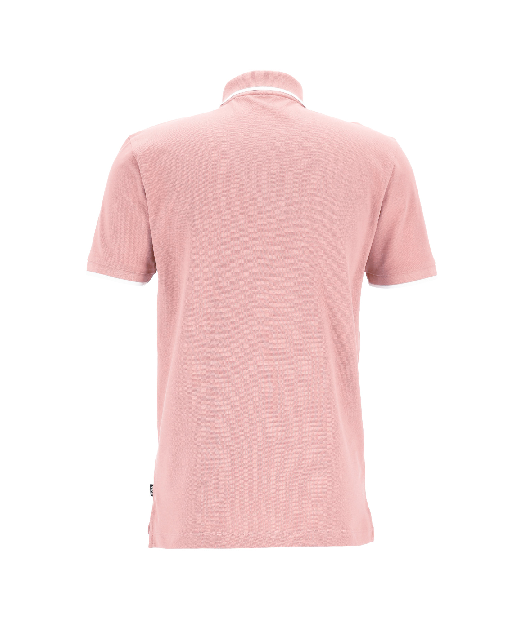 Hugo Boss Parlay Button Lapel Polo Shirt In Pink
