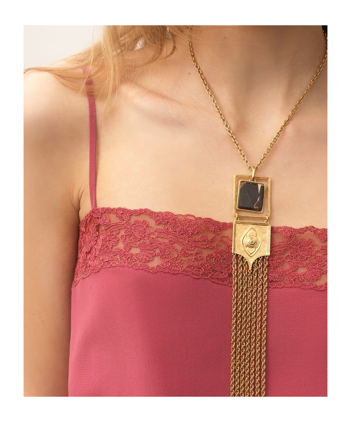 Chloé Organic Silk Crepe De Chine Top