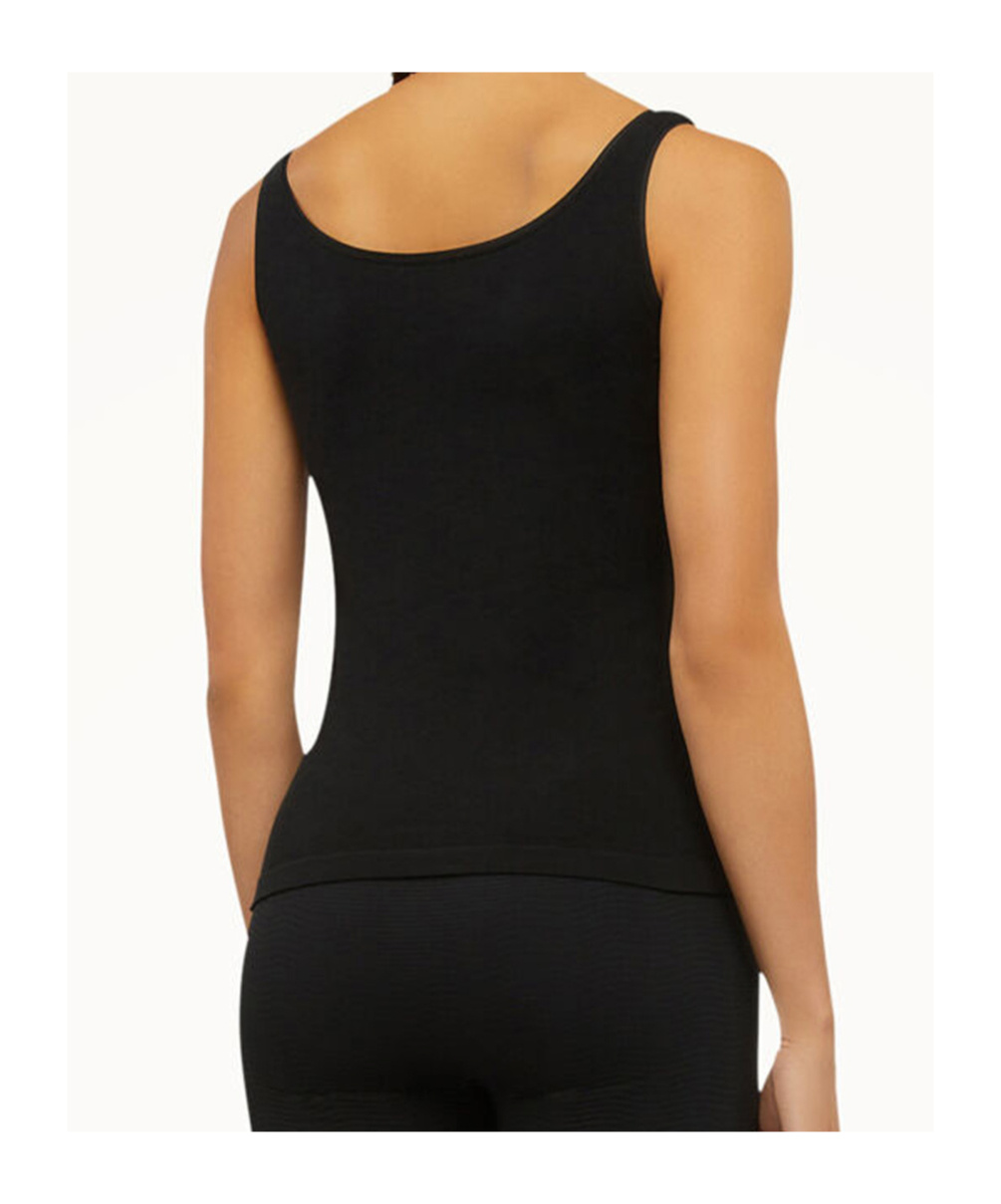 Wolford Crew Neck Vest In Black