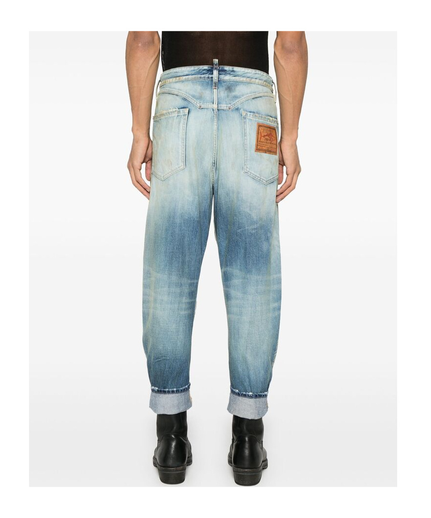 Dsquared2 Big Brotherjeans In Gray