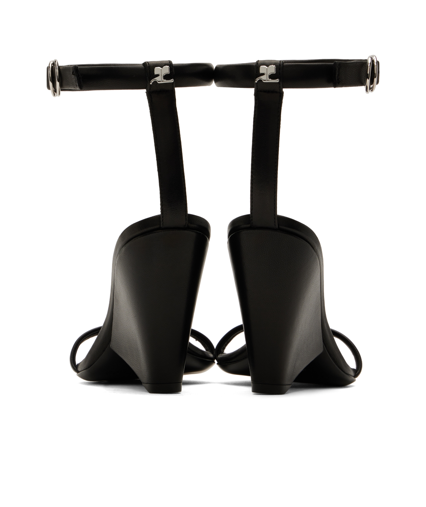 Shop Courrèges Oblique Sandals