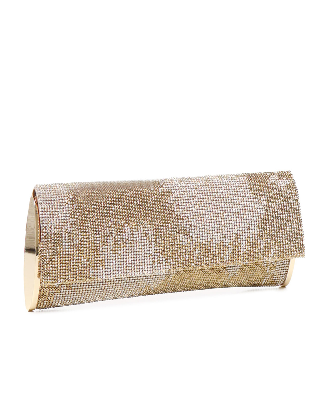 Benedetta Bruzziches Kate Chain-link Clutch Bag In Nude