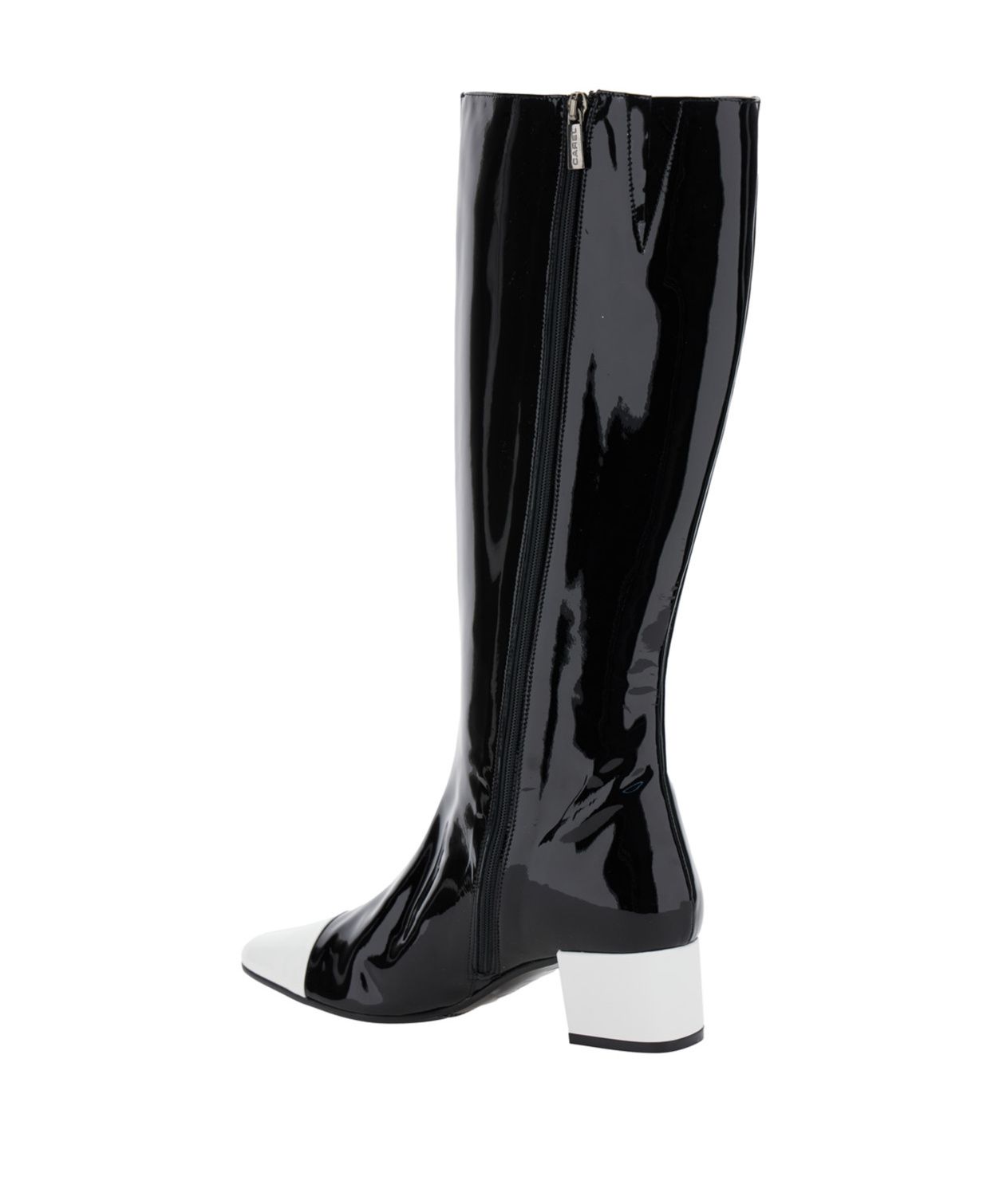 Carel Paris Side Zipper Boots In Black