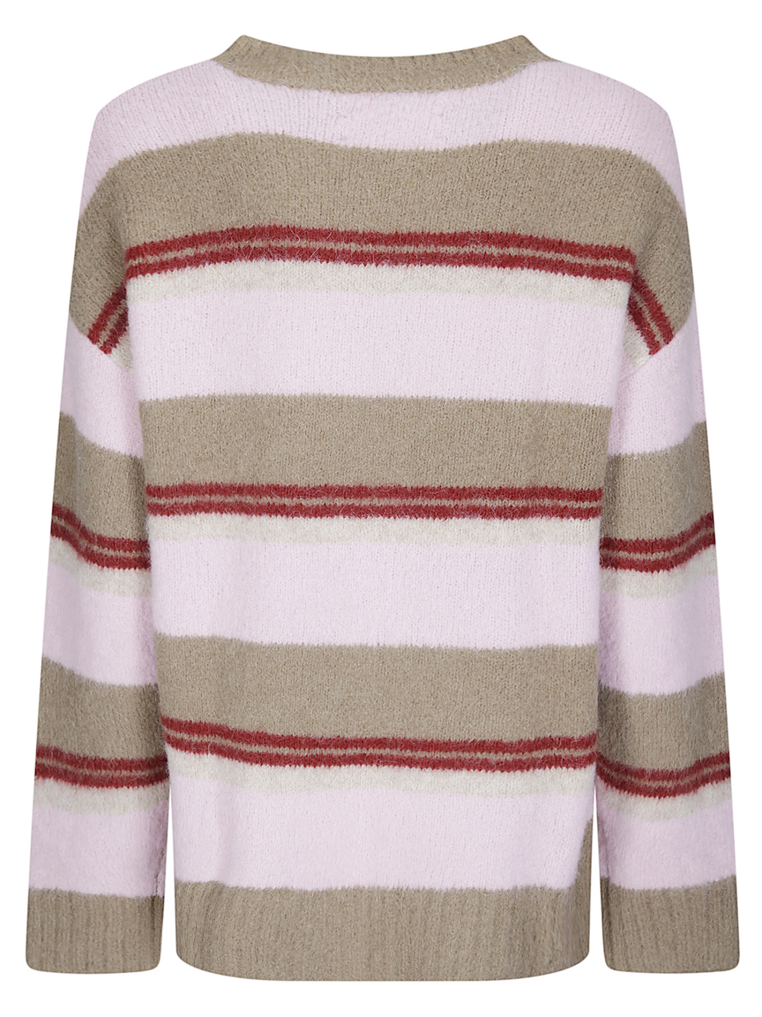 Samsoe & Samsoe Striped Sweater In Multi-color