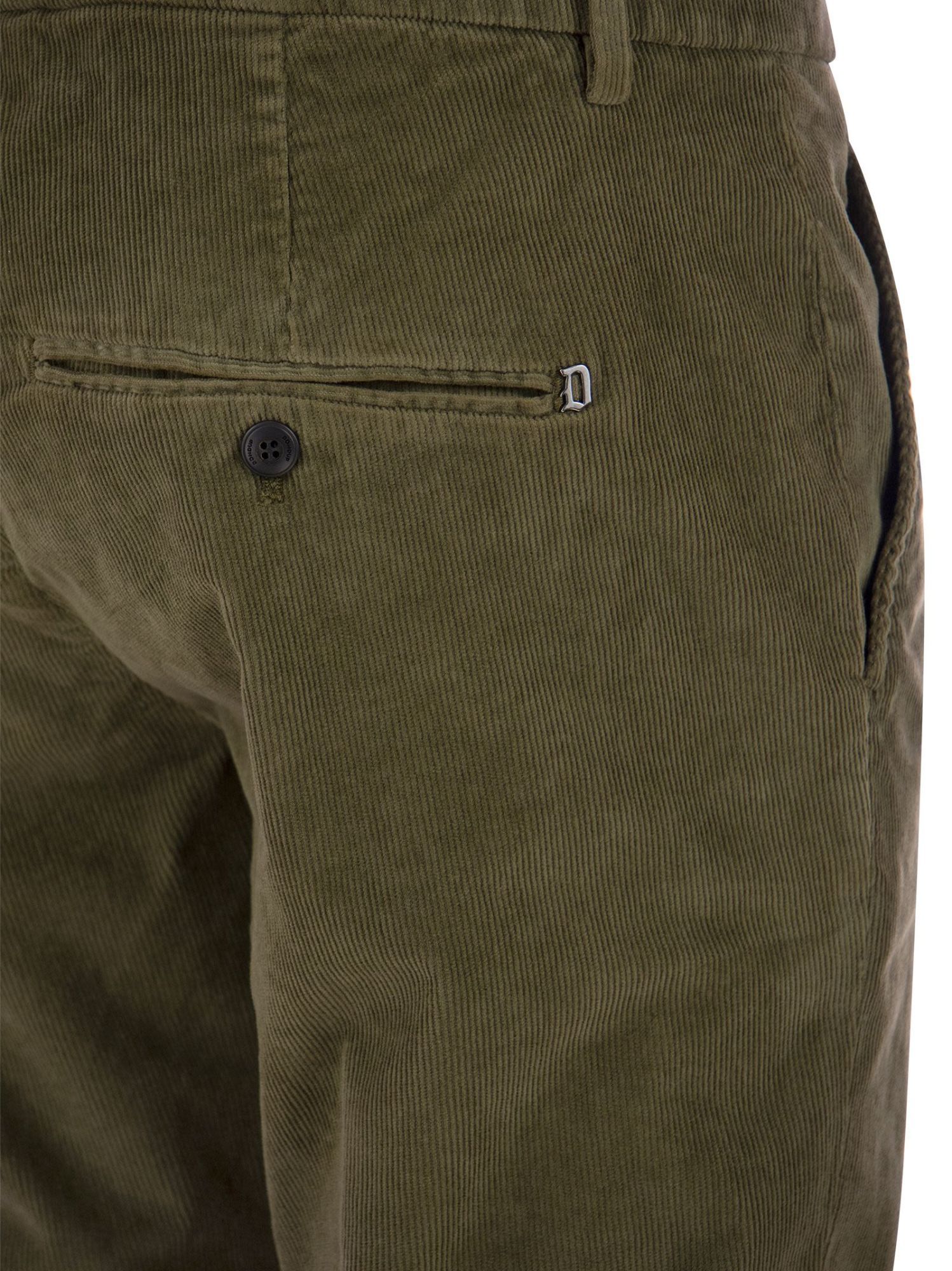 Dondup Men's Gaubert - Slim Milleraies Trousers In Green