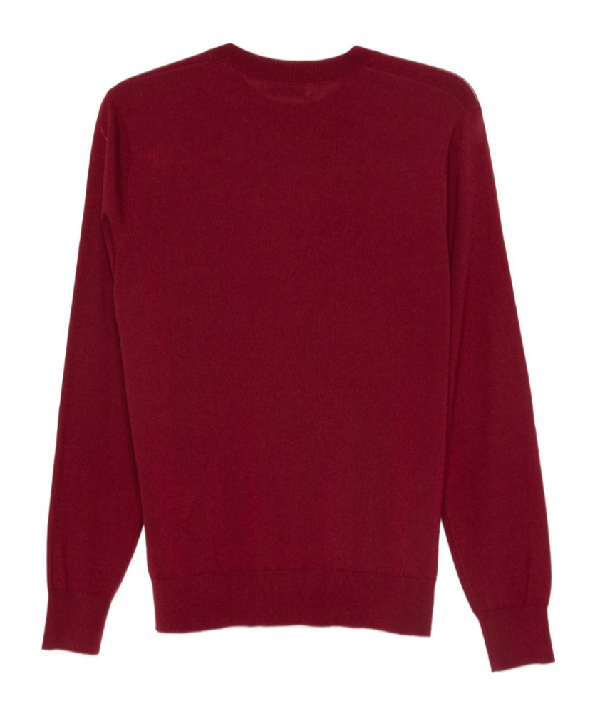 Dries Van Noten Long-sleeved Sweater In Pink