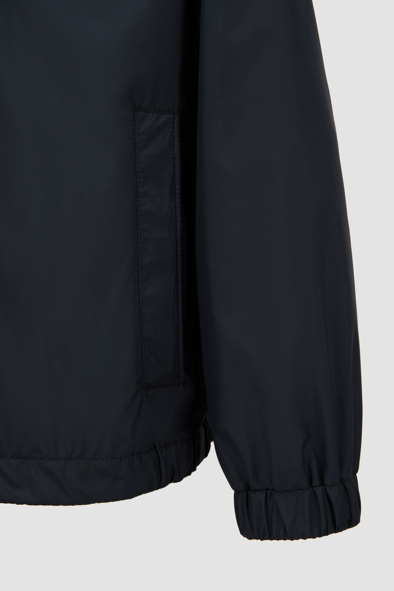 Moncler Desmon Hooded Jacket In Blue
