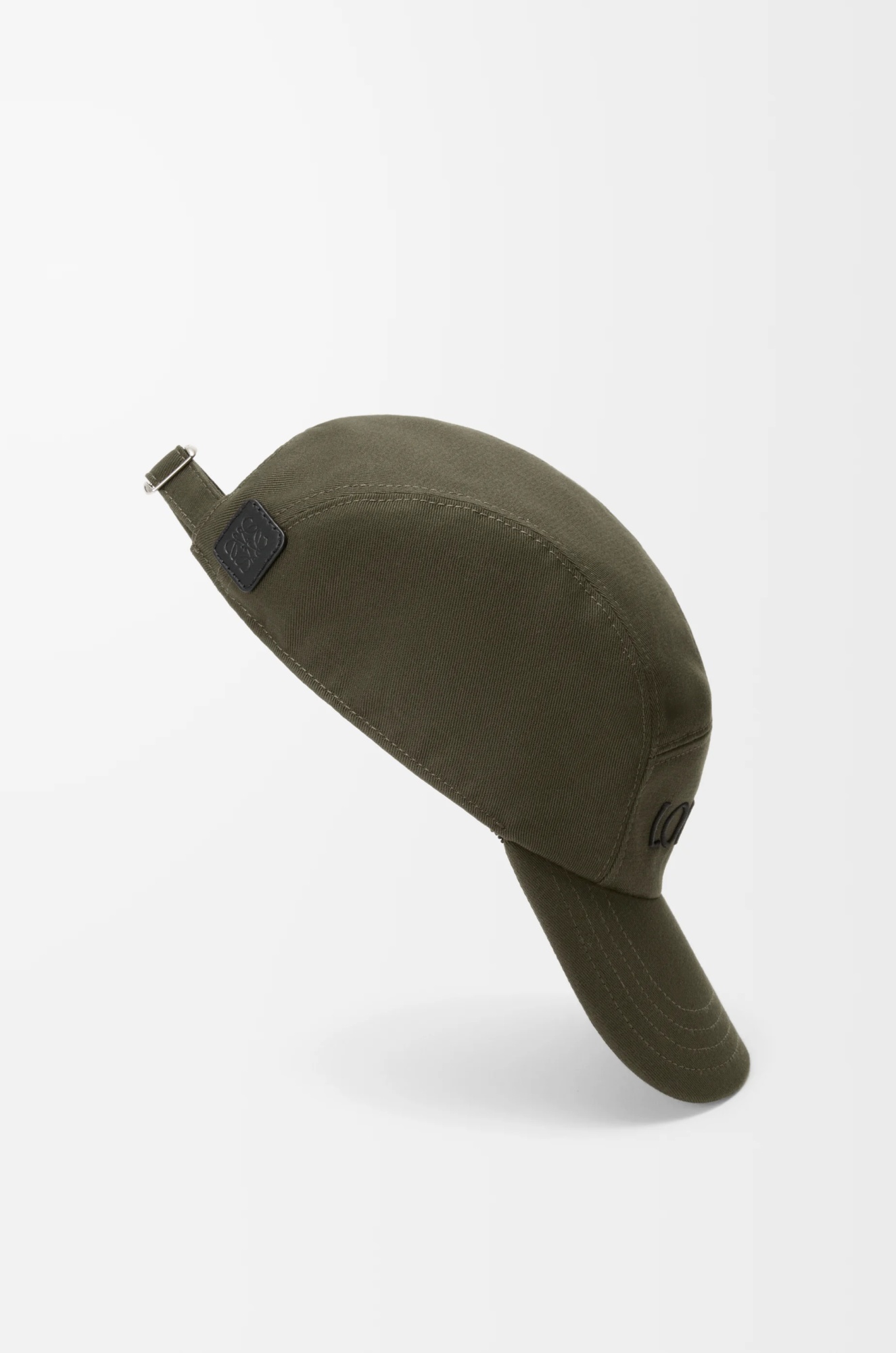 Loewe Camp Cap In Cotton In Green