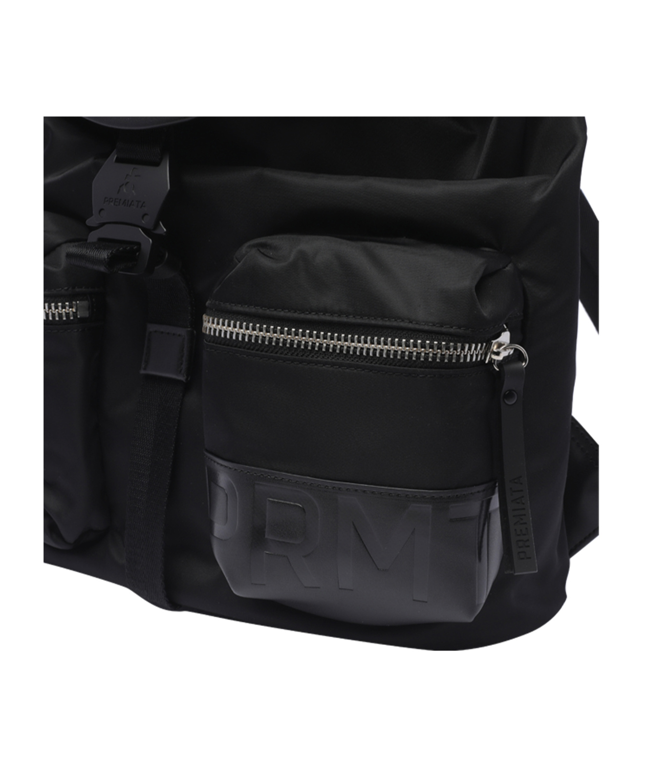 Premiata Flap Backpack In Black