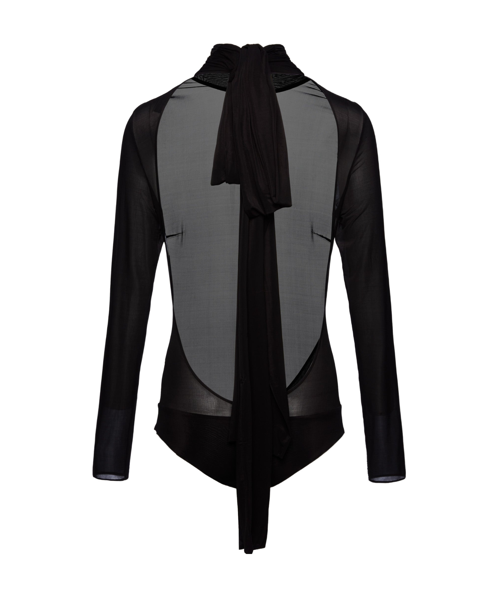Magda Butrym High-necked Jumpsuit In Black