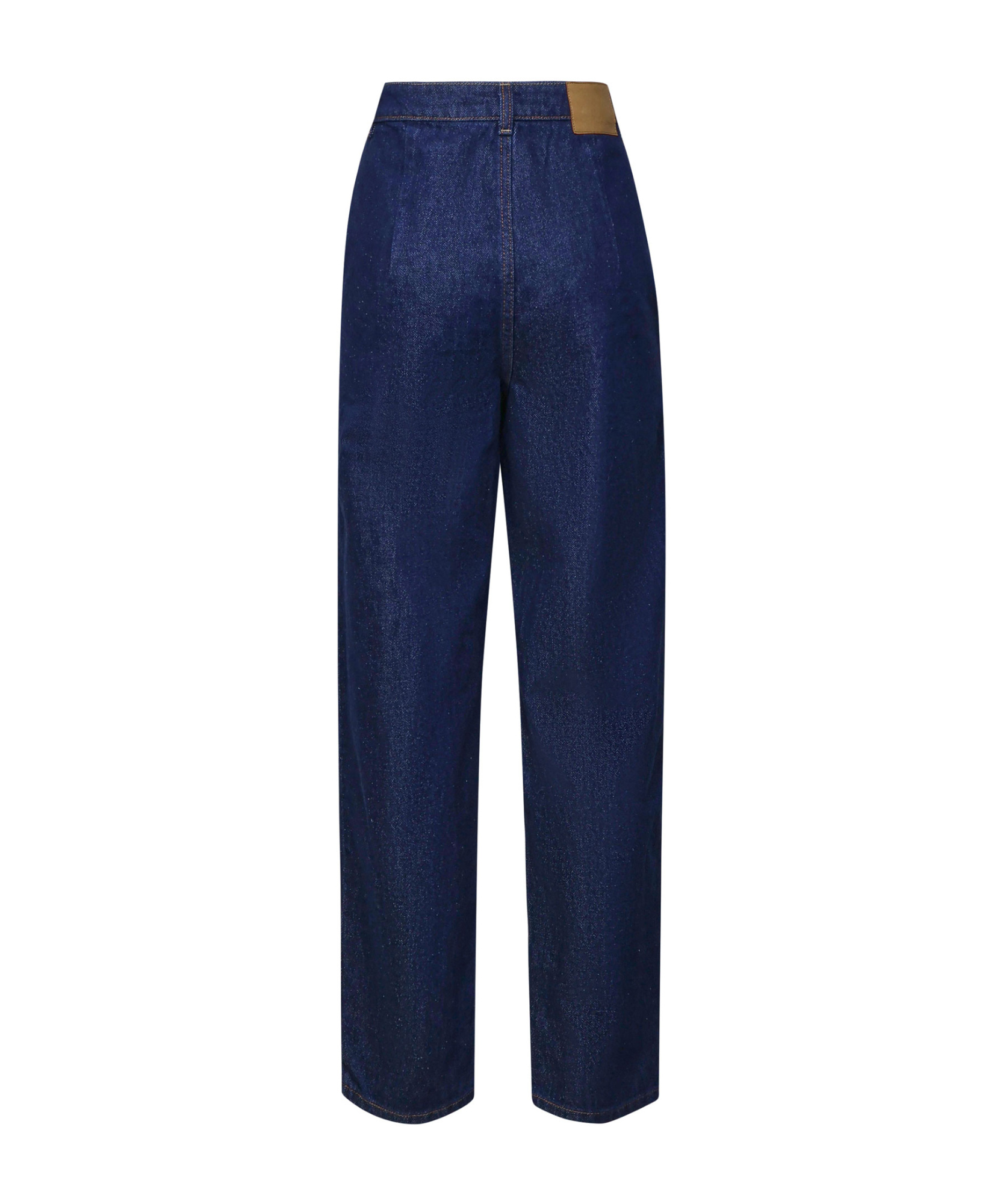 Magda Butrym Belt-loop Jeans In Blue