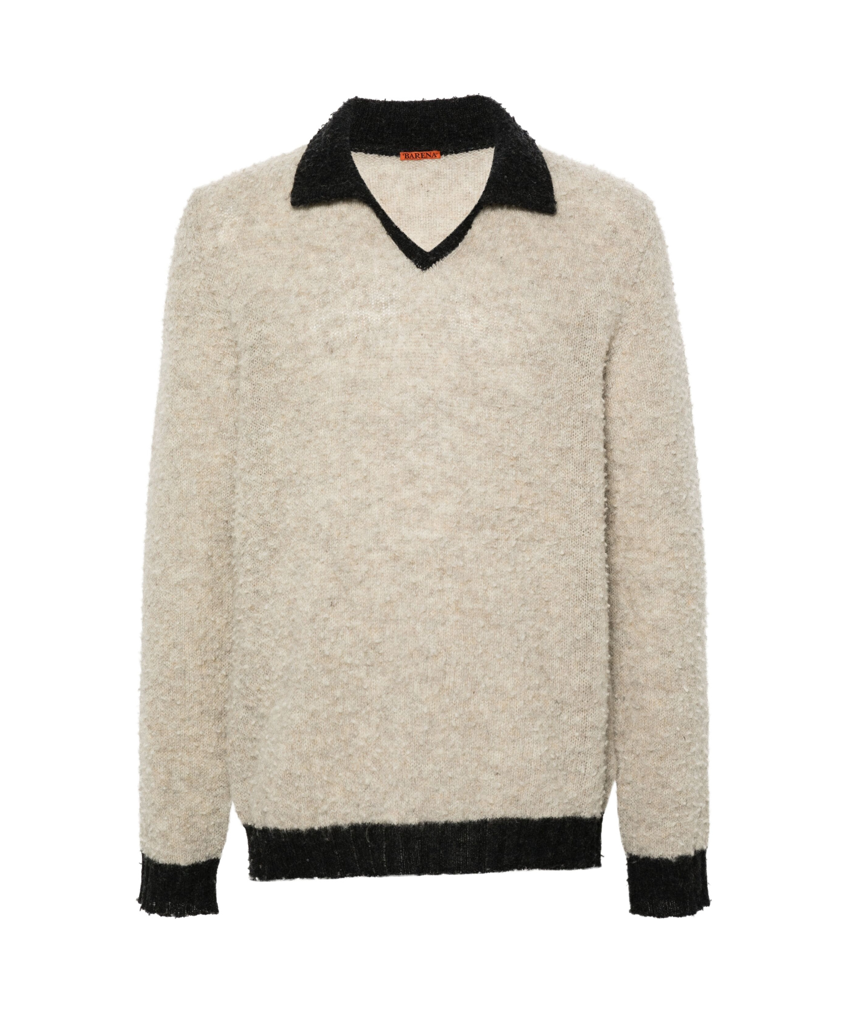 Shop Barena Venezia Gibo Pavero Wool Jumper In Nude