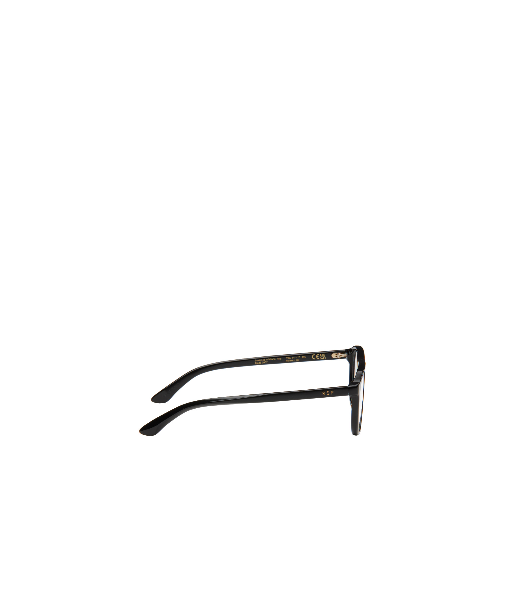 Retrosuperfuture Full Frame Plain Mirror In Black