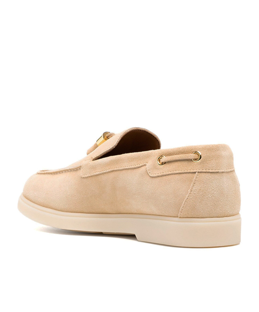 Giuseppe Zanotti Avela Tassel Loafers In Nude