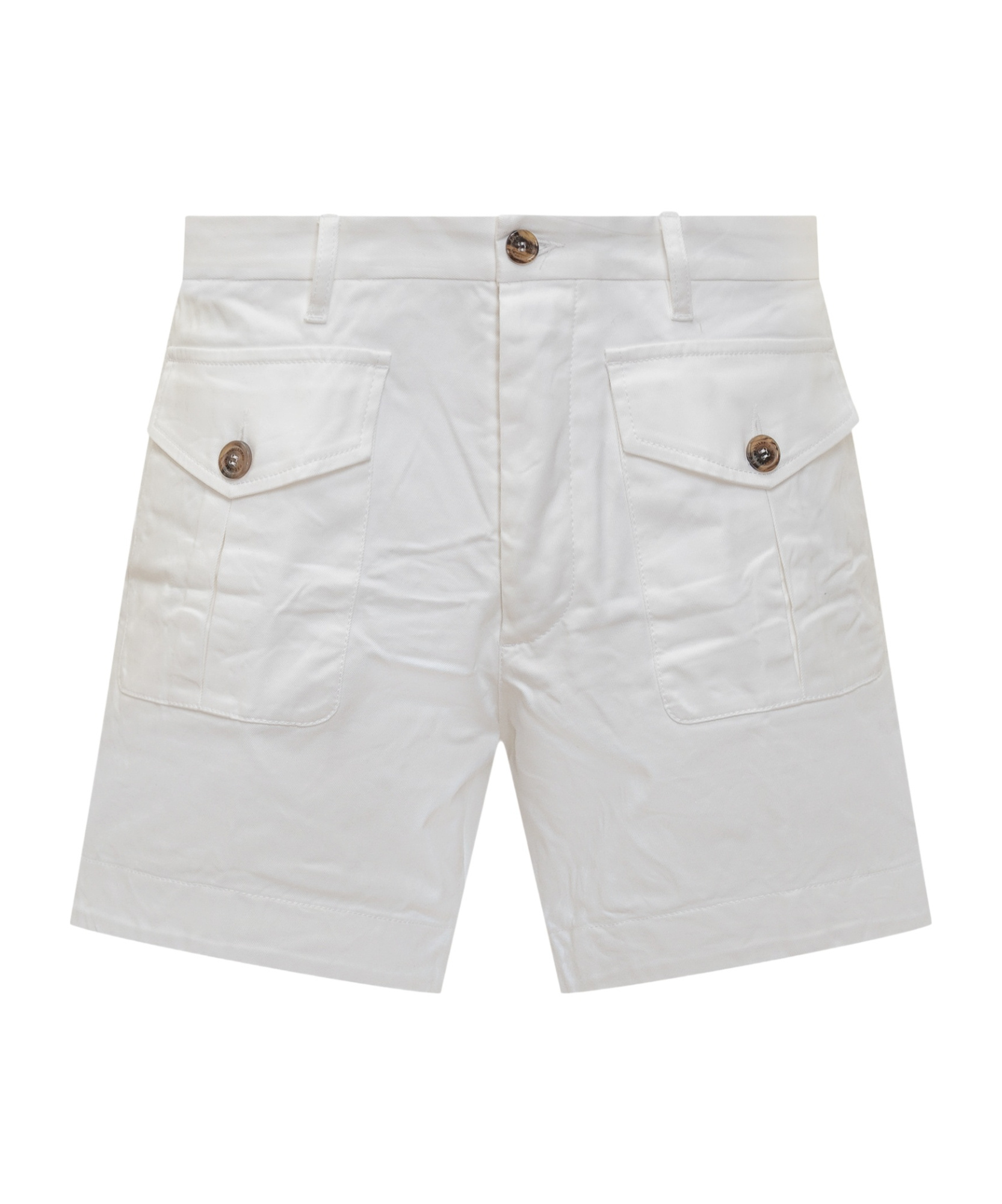 Dsquared2 Ranger Chino Shorts In White