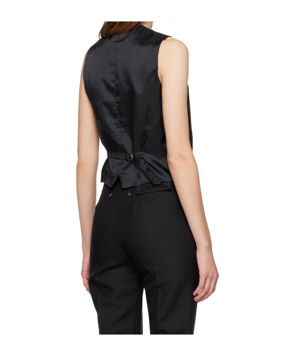 Shop The Frankie Shop Gelso Single-breasted Wool Waistcoat