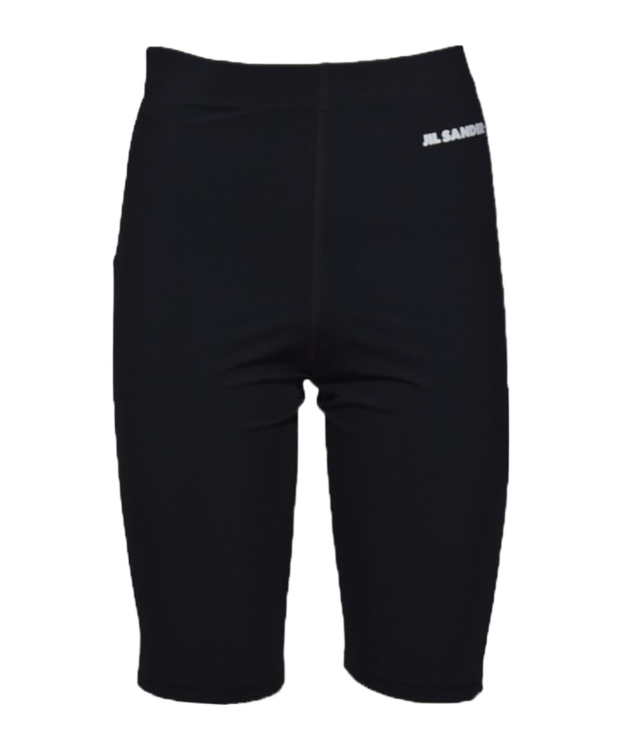 JIL SANDER JIL SANDER LOGO PRINTED BIKER SHORTS