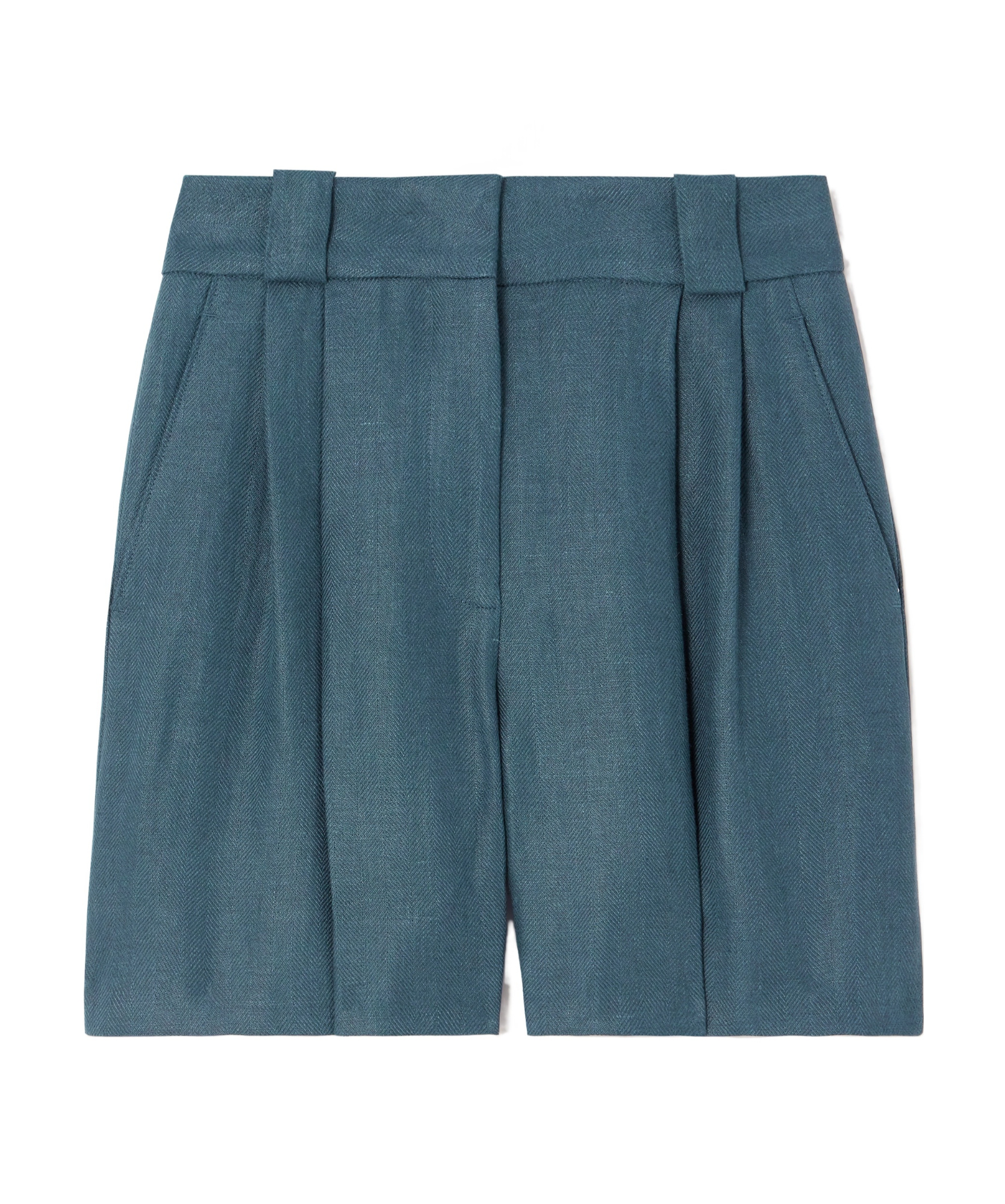 Blazé Milano Pleated Shorts In Brown