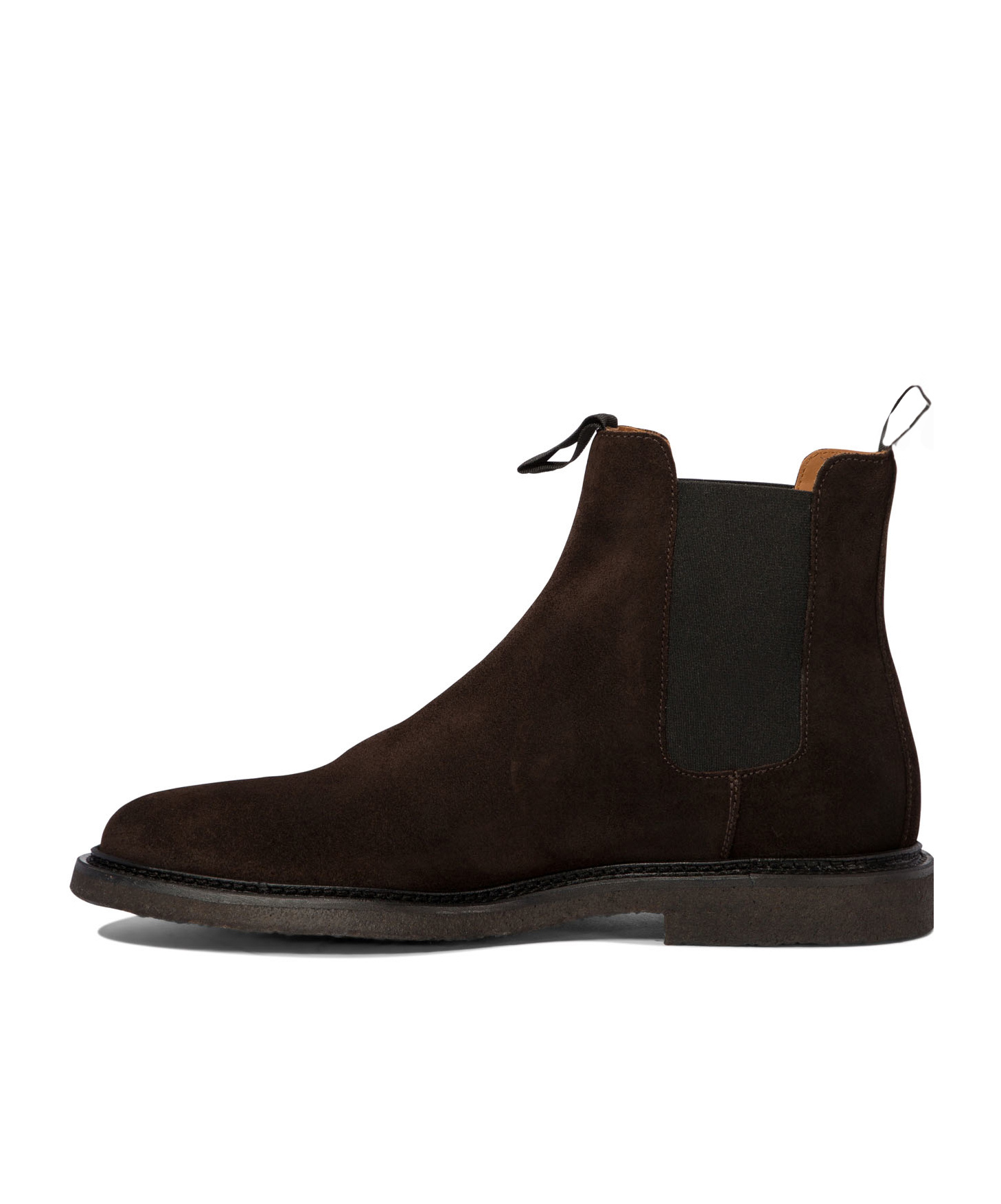 Common Projects Chelsea Classic Ankle Boots In Black Suede In Black