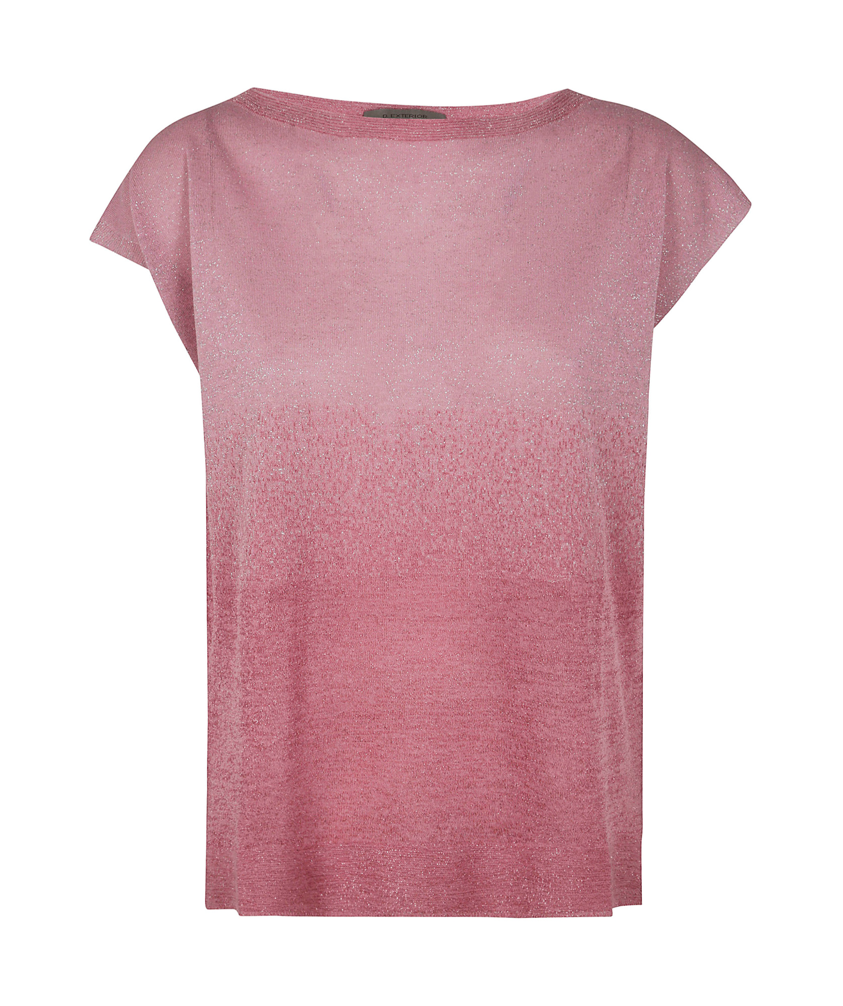 D Exterior D. Exterior Funded Lux Squared T-shirt By D. Exterior In Pink